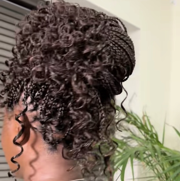 Small knotless braids — image 3