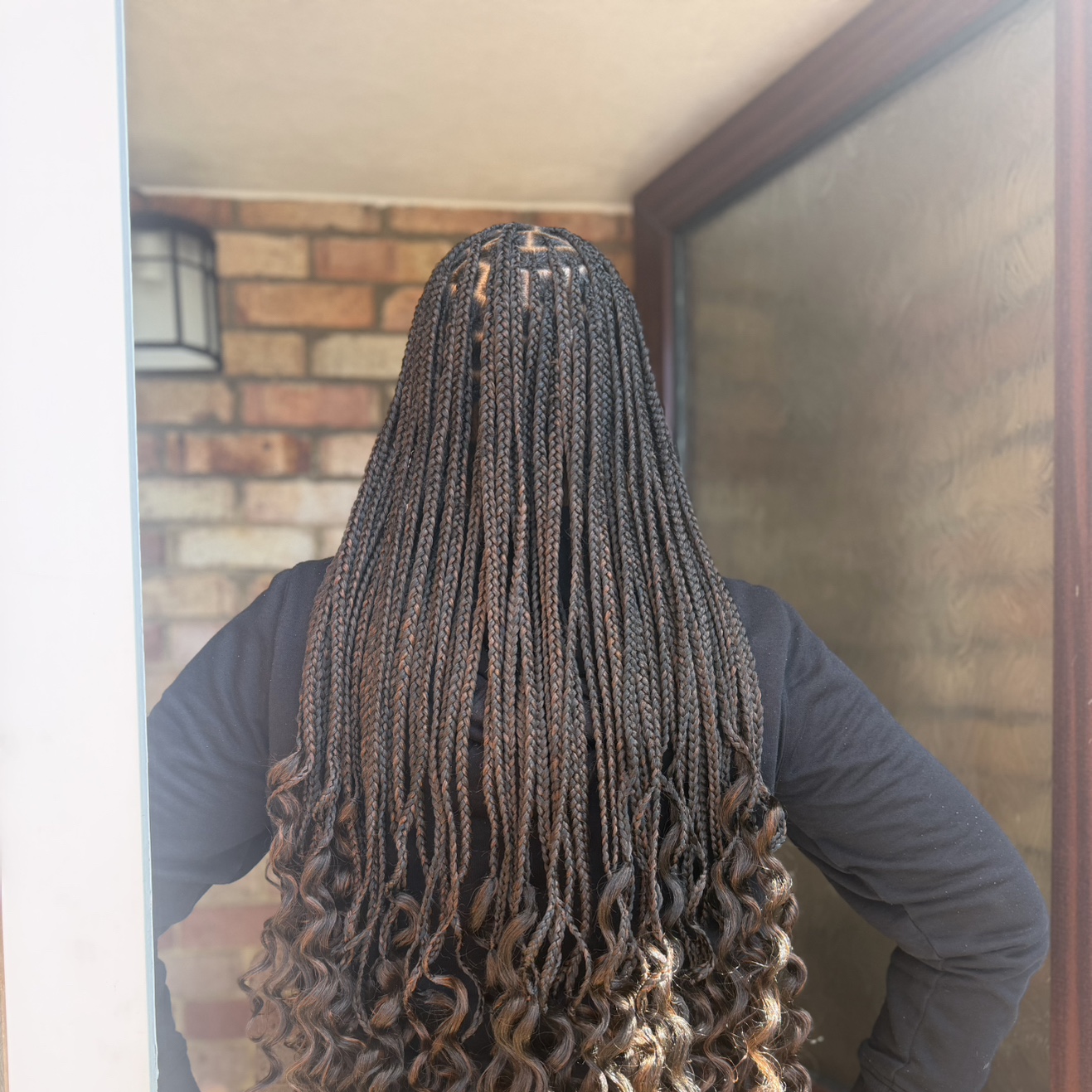 Knotless Braids Medium (curly ends) — image 2
